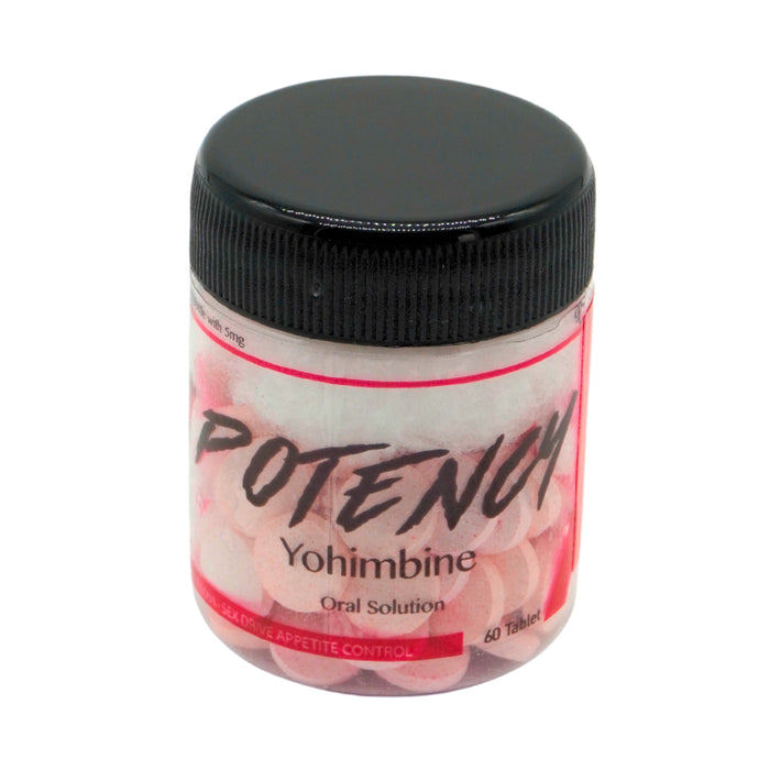 Potency (Yohimbina) 5 Mg 60 Tabs